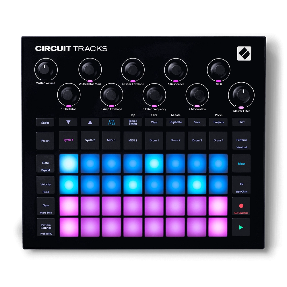 Novation Circuit Tracks view 1